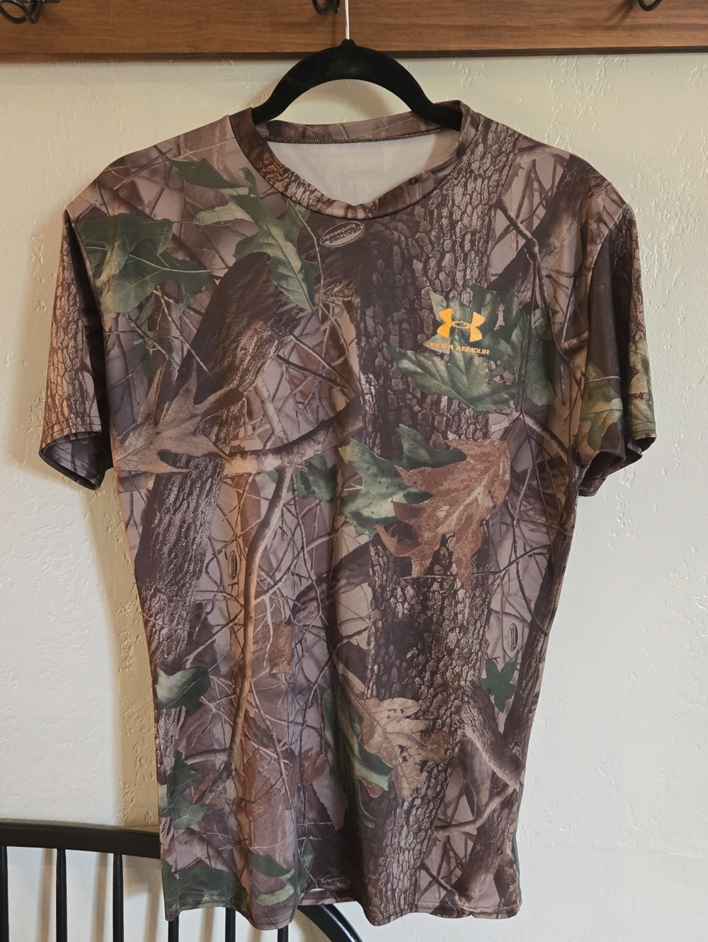 Under Armour Realtree Hardwoods Camo Performance Short Sleeve Shirt